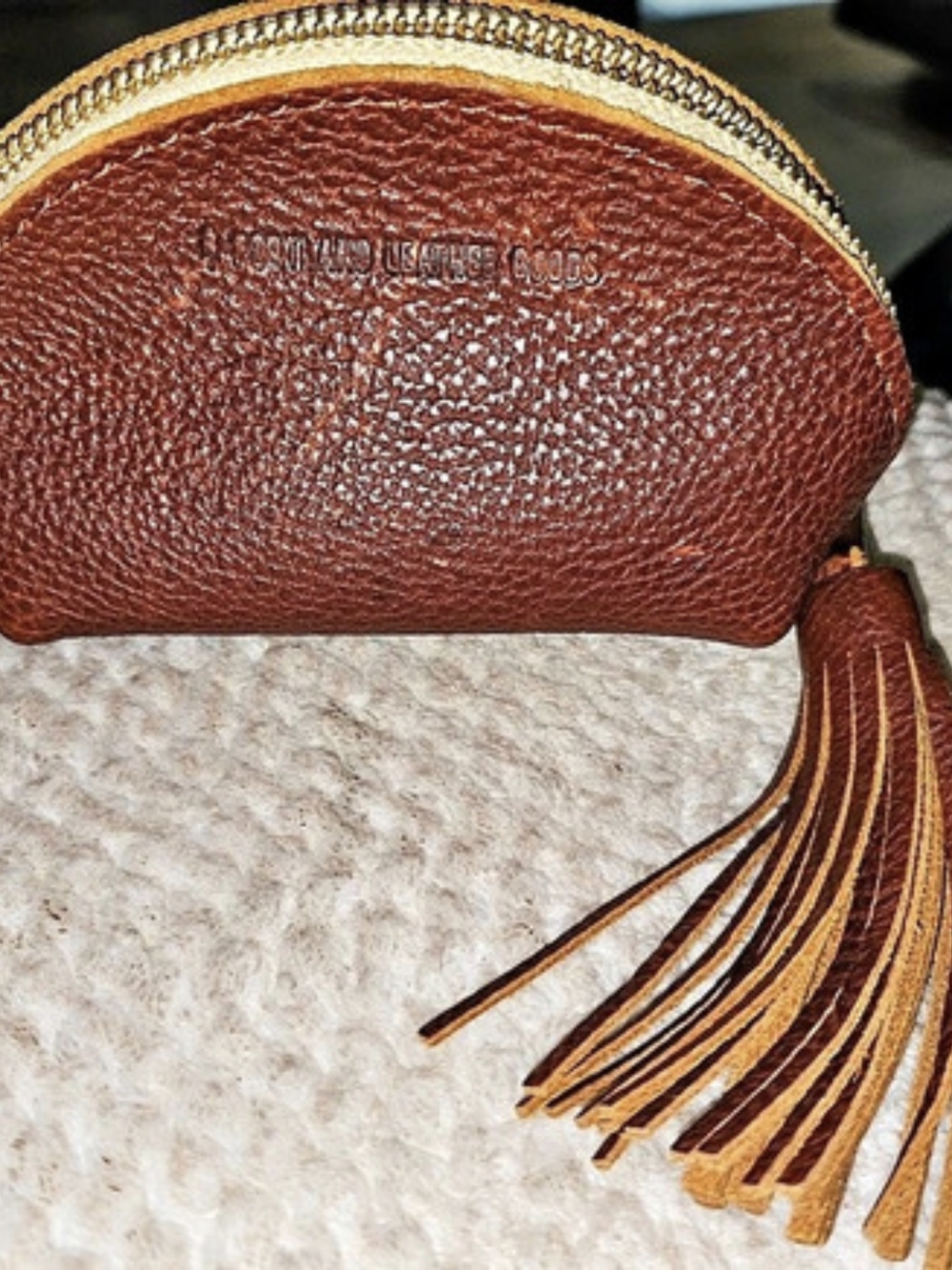 Portland Leather Goods Taco Tassel, Nutmeg